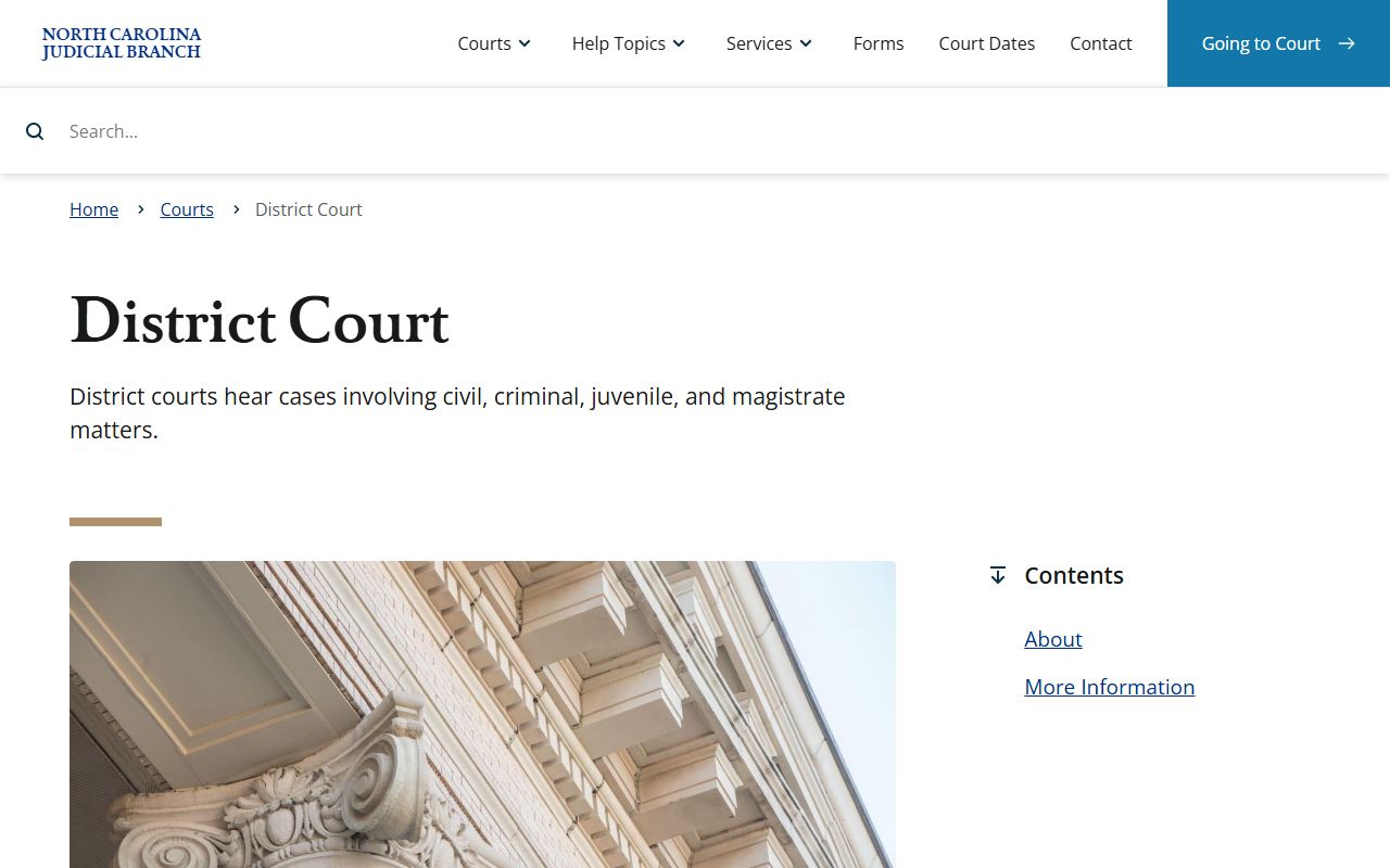 Buncombe County court dockets North Carolina District Court source
