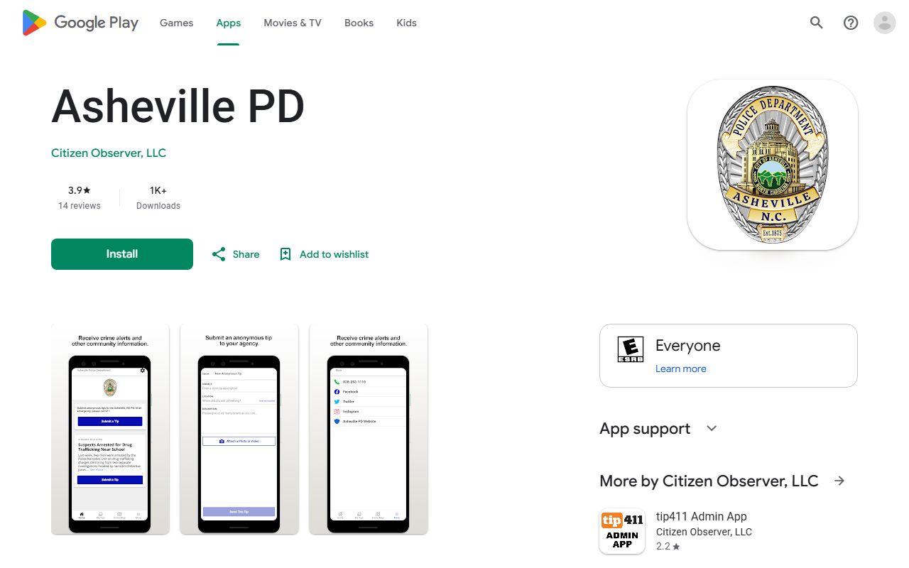 Buncombe County traffic court records Asheville PD app contrast
